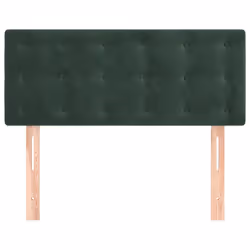 VidaXL 346413 tête de lit et pied de lit Vert foncé