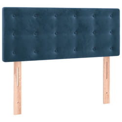 VidaXL 346414 tête de lit et pied de lit Bleu foncé