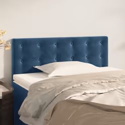 VidaXL 346414 tête de lit et pied de lit Bleu foncé