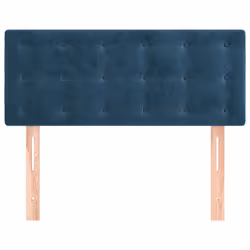 VidaXL 346414 tête de lit et pied de lit Bleu foncé