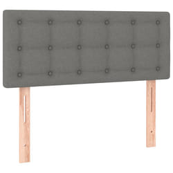 VidaXL 346417 tête de lit et pied de lit Gris foncé