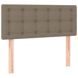 VidaXL 346420 tête de lit et pied de lit Taupe
