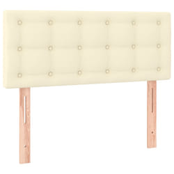 VidaXL 346426 tête de lit et pied de lit Crème
