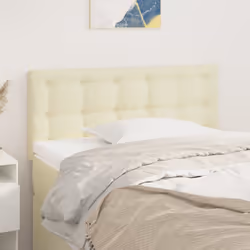 VidaXL 346426 tête de lit et pied de lit Crème