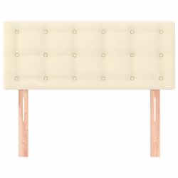 VidaXL 346426 tête de lit et pied de lit Crème
