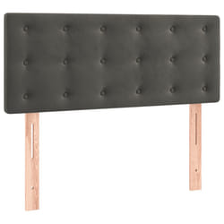 VidaXL 346431 tête de lit et pied de lit Gris foncé