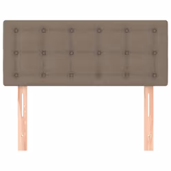 VidaXL 346440 tête de lit et pied de lit Taupe