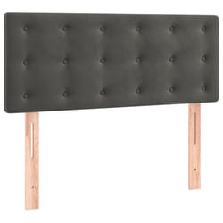 VidaXL 346451 tête de lit et pied de lit Gris foncé