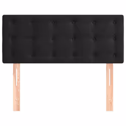 VidaXL 346452 tête de lit et pied de lit Noir