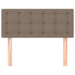 VidaXL 346460 tête de lit et pied de lit Taupe