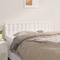 VidaXL 346465 tête de lit et pied de lit Blanc