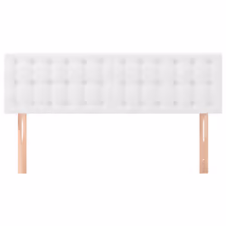 VidaXL 346465 tête de lit et pied de lit Blanc