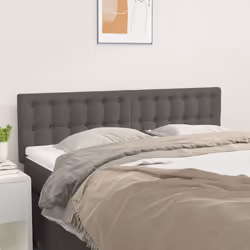 VidaXL 346468 tête de lit et pied de lit Gris - Vue supplémentaire 2