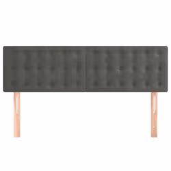 VidaXL 346471 tête de lit et pied de lit Gris foncé