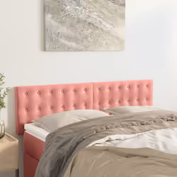 VidaXL 346475 tête de lit et pied de lit Rose