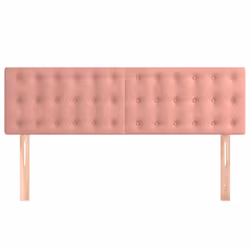 VidaXL 346475 tête de lit et pied de lit Rose