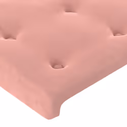 VidaXL 346475 tête de lit et pied de lit Rose - Vue supplémentaire 4