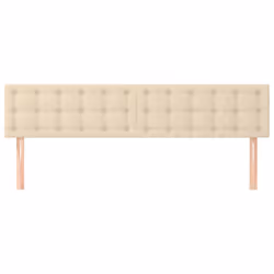 VidaXL 346481 tête de lit et pied de lit Crème
