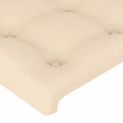 VidaXL 346481 tête de lit et pied de lit Crème - Vue supplémentaire 4
