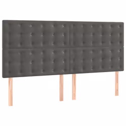 VidaXL 346491, Gris foncé, Polyester, Bois, 1600 mm, 78 cm, 88 cm, 50 mm