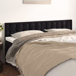 VidaXL 346492 tête de lit et pied de lit Noir