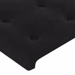 VidaXL 346492 tête de lit et pied de lit Noir - Vue supplémentaire 4