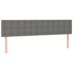 VidaXL 346497 tête de lit et pied de lit Gris foncé