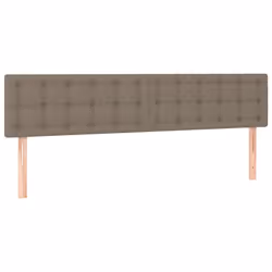 VidaXL 346500, Taupe, Polyester, Bois, 1800 mm, 78 cm, 88 cm, 50 mm