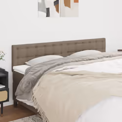 VidaXL 346500 tête de lit et pied de lit Taupe