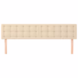 VidaXL 346501 tête de lit et pied de lit Crème