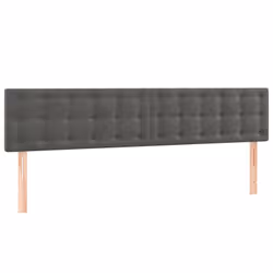 VidaXL 346511, Gris foncé, Polyester, Bois, 1800 mm, 78 cm, 88 cm, 50 mm