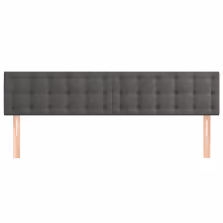 VidaXL 346511 tête de lit et pied de lit Gris foncé