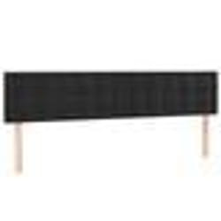 vidaXL Têtes de lit 2 pcs Noir 90x5x78/88 cm Velours
