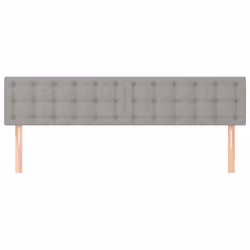 VidaXL 346516 tête de lit et pied de lit Gris clair
