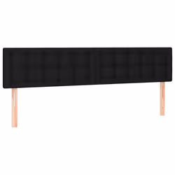 VidaXL 346518, Noir, Polyester, Bois, 2000 mm, 78 cm, 88 cm, 50 mm