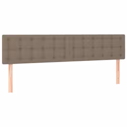 VidaXL 346520, Taupe, Polyester, Bois, 2000 mm, 78 cm, 88 cm, 50 mm