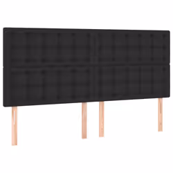 VidaXL 346524, Noir, Coton, Polyester, Polyvinyl chloride (PVC), 2000 mm, 78 cm, 88 cm, 50 mm