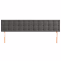 VidaXL 346531 tête de lit et pied de lit Gris foncé