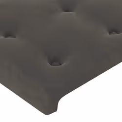 VidaXL 346531 tête de lit et pied de lit Gris foncé - Vue supplémentaire 4