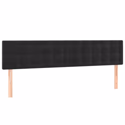 VidaXL 346532, Noir, Polyester, Bois, 2000 mm, 78 cm, 88 cm, 50 mm