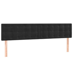 VidaXL 346532 tête de lit et pied de lit Noir