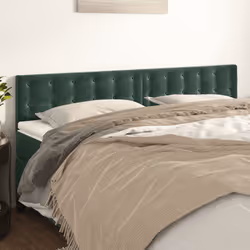 VidaXL 346533 tête de lit et pied de lit Vert foncé