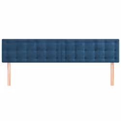 VidaXL 346534 tête de lit et pied de lit Bleu foncé