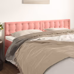 VidaXL 346535 tête de lit et pied de lit Rose