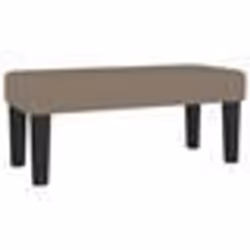 vidaXL Banc Taupe 70x30x30 cm en tissu