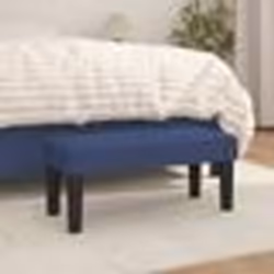 vidaXL Banc Bleu 70x30x30 cm en Tissu