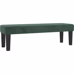 Ce banc rembourré minimaliste est chic et confortable, parfait pour ceux qui aiment la simplicité. Avec son velours doux, il  ...