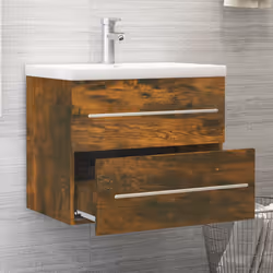 VidaXL 3120179 miroir de salle de bain et armoire de rangement pour évier