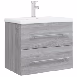 VidaXL 3120180 miroir de salle de bain et armoire de rangement pour évier - Vue supplémentaire 4