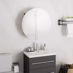 VidaXL 345582 miroir de salle de bain et armoire de rangement pour évier - Vue supplémentaire 2